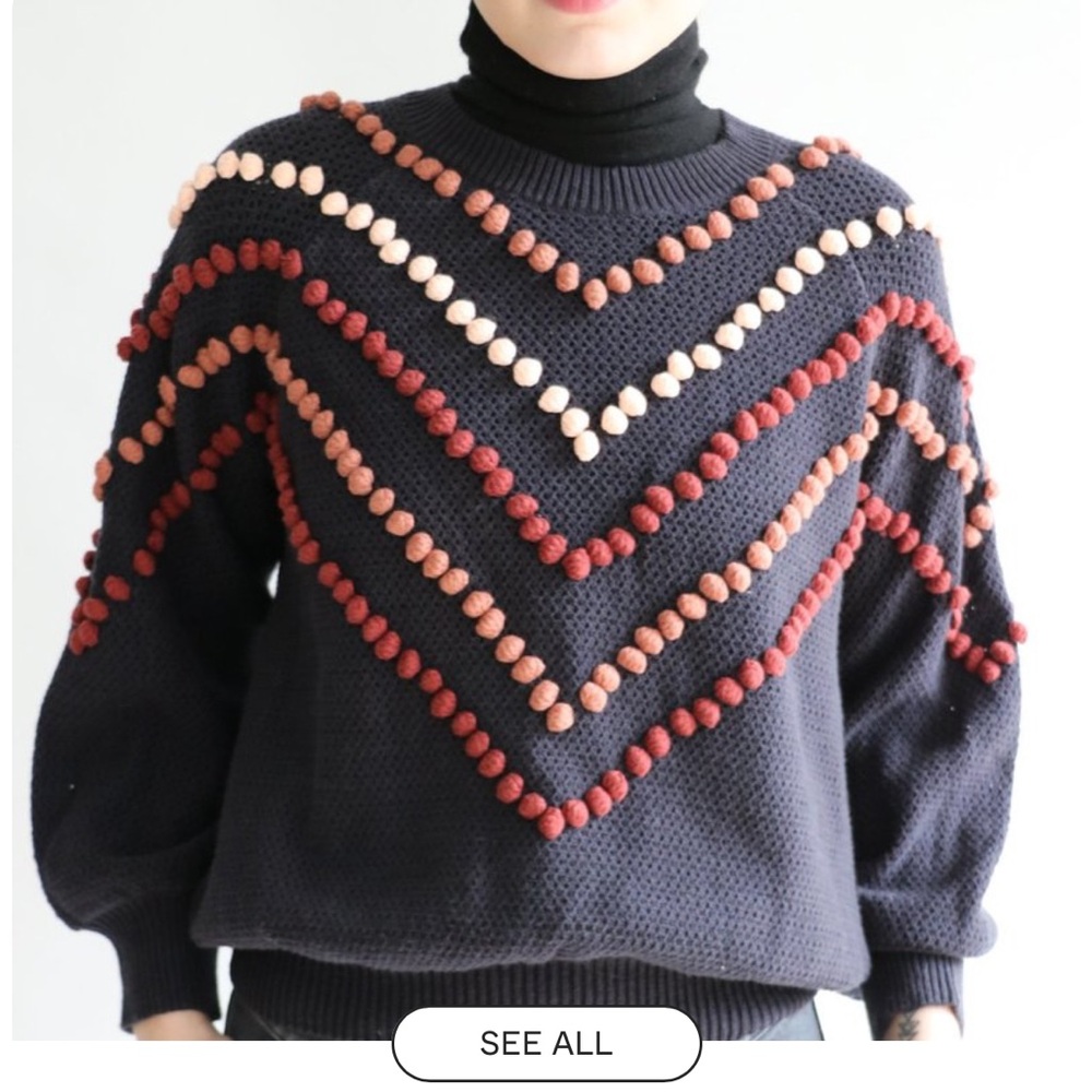 The Great Bobble Pom Pom Sweater